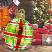 Large Colorful Christmas Balls