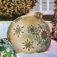 Large Colorful Christmas Balls